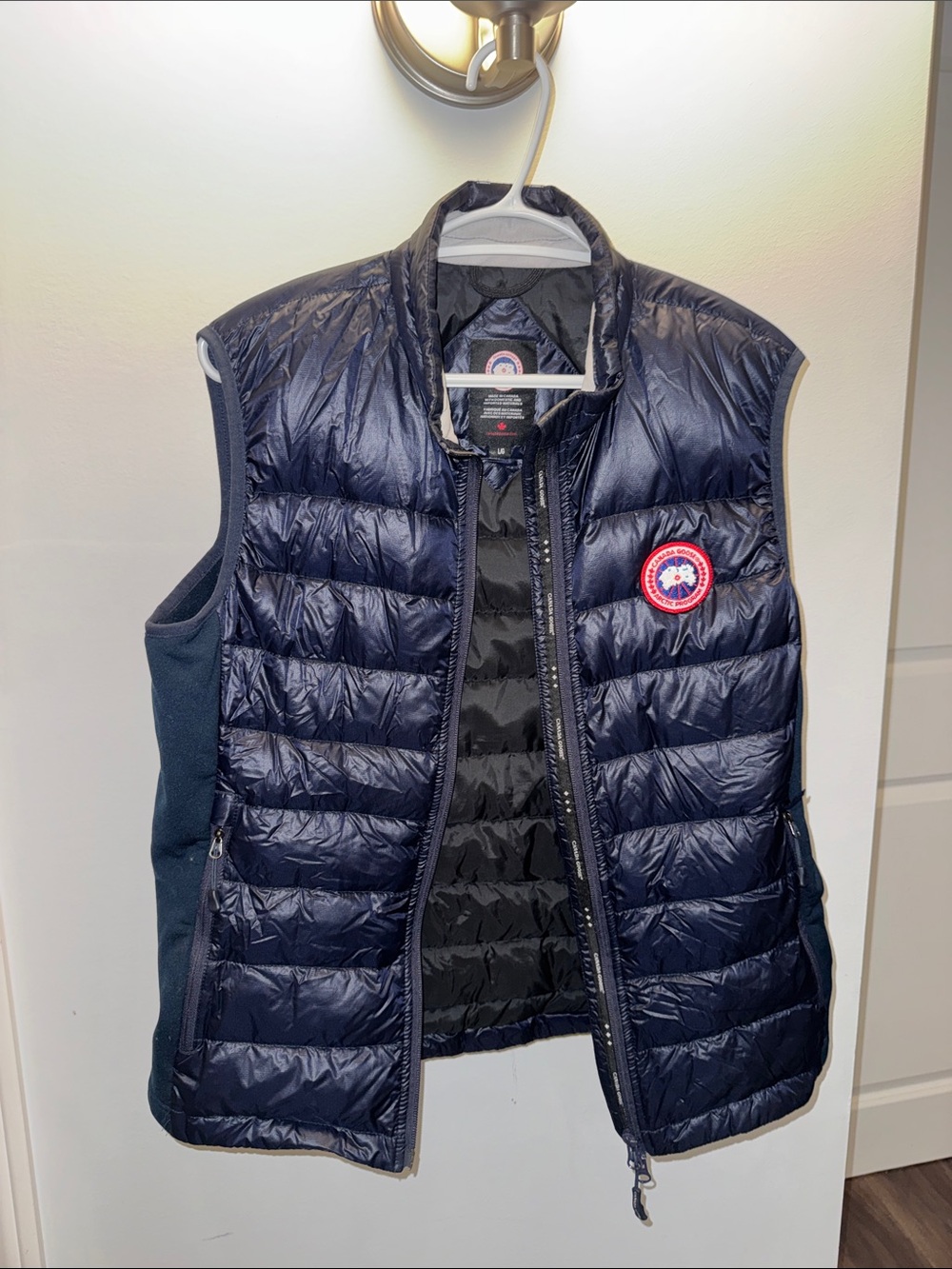Canada Goose Women’s Navy Quilted Down Vest